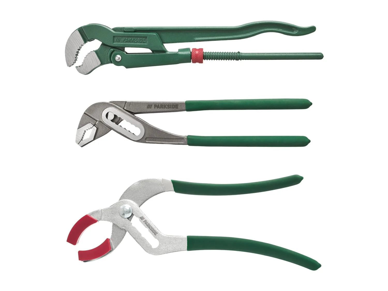 PARKSIDE® Csőszerelő fogó készlet - 3 darabos
