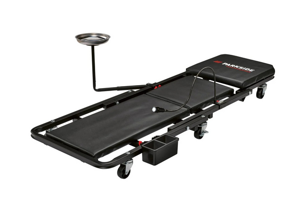 PARKSIDE® PERFORMANCE 2 az 1-ben szerelõasztal és fekvõ szerelõkocsi, LED-lámpával és tartozékokkal