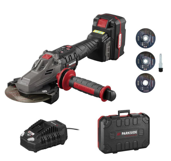 PARKSIDE PERFORMANCE® PPWSFA 20-Li B320 V Akkus Laposfejû Szögcsiszoló, Akkuval - töltõvel