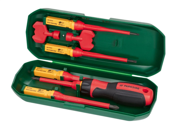 PARKSIDE® 8 részes szigetelt szerszámkészlet, 1000 V-ig