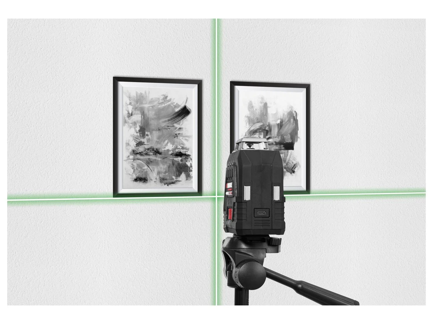 PARKSIDE PERFORMANCE® PKLLP 360 B3 4 V Akkumulátoros Keresztvonalas Lézer, 360°-os vetítéssel