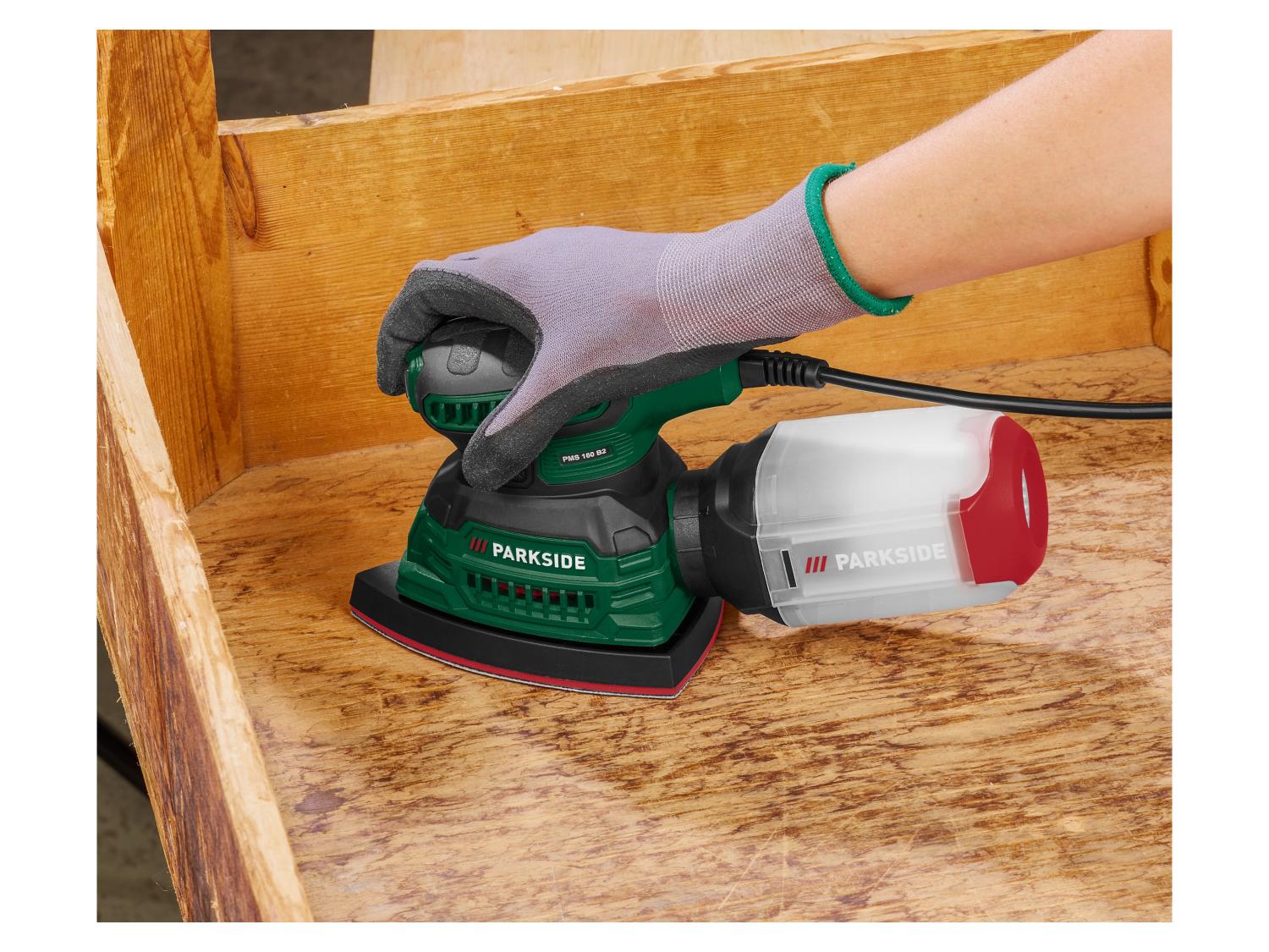 PARKSIDE® PMS 160 B2 Multifunkciós csiszoló, portartályos