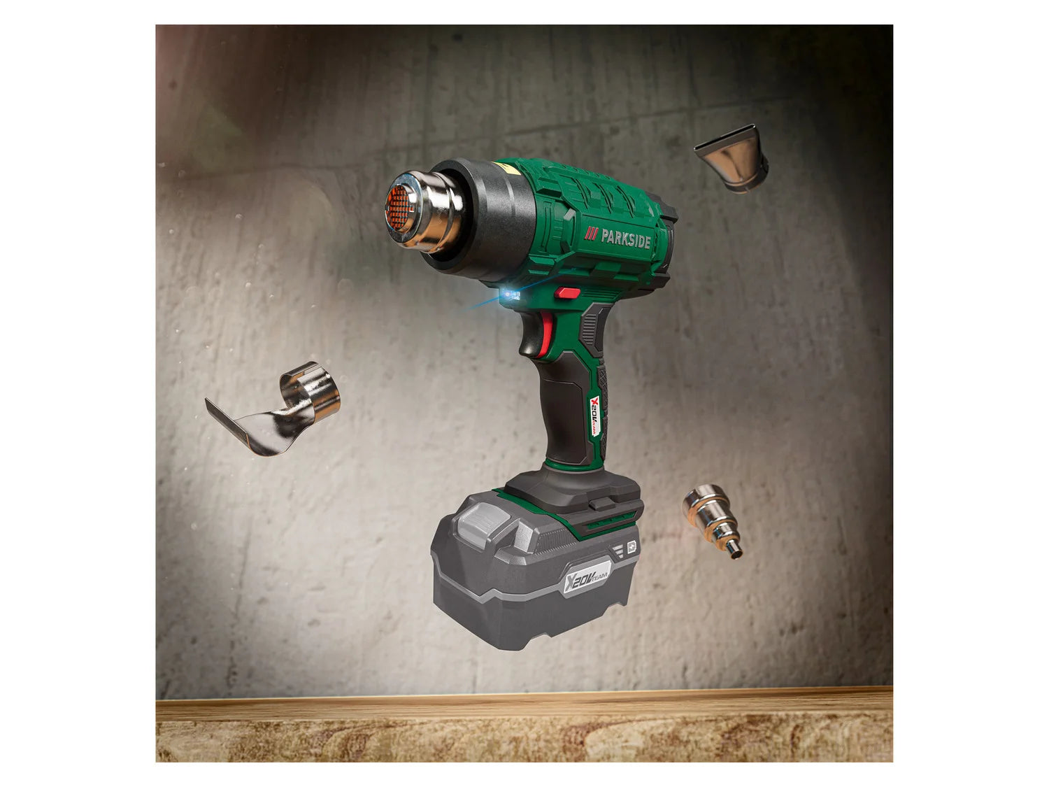 PARKSIDE® PHLGA 20-Li C2 Akkus hőlégpisztoly - (Akkumulátor és töltő nélkül