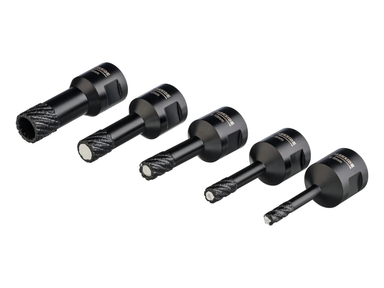 PARKSIDE PERFORMANCE® gyémánt koronafúró készlet, M14, 6–16 mm, 5 részes