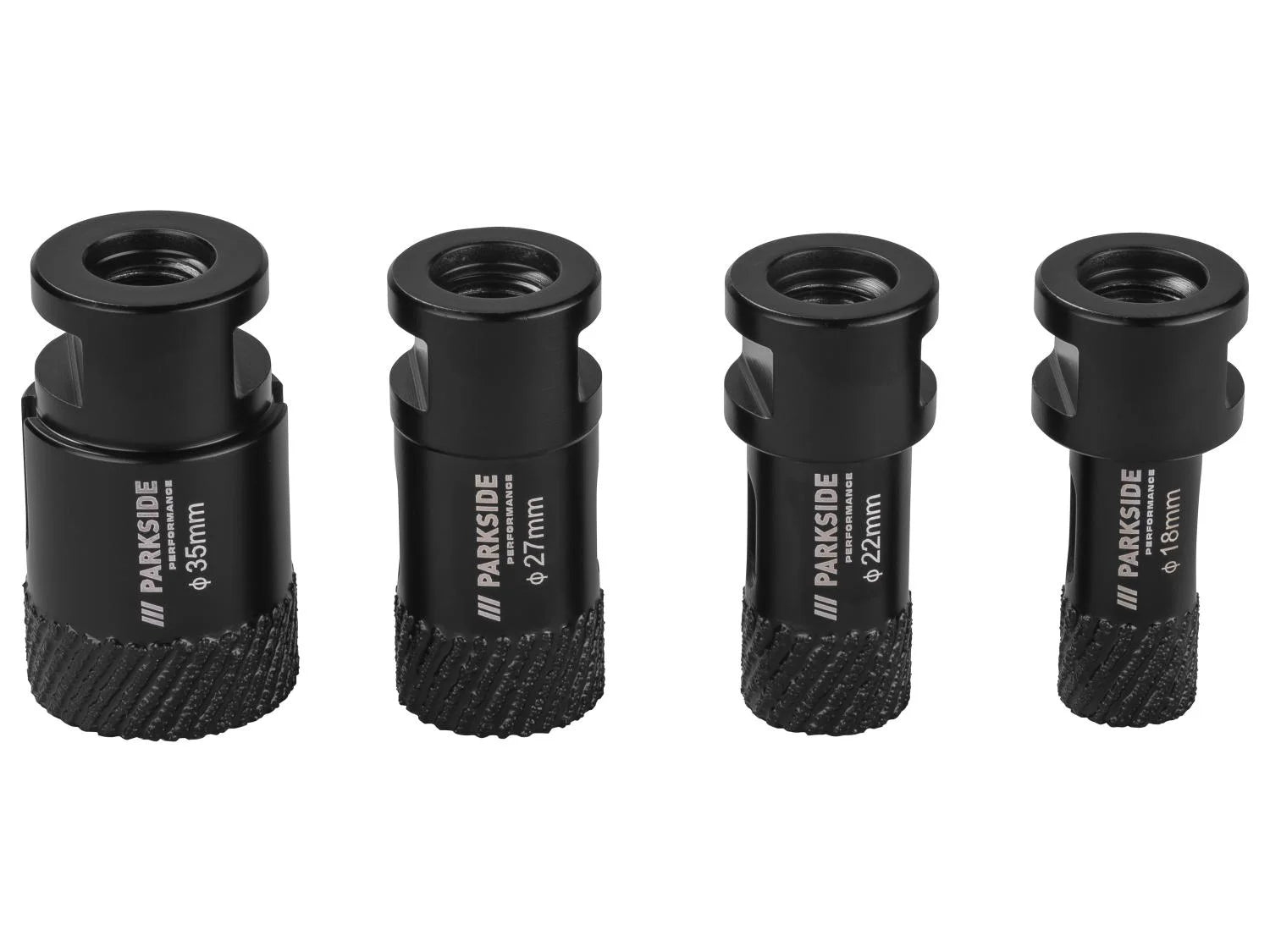 PARKSIDE PERFORMANCE® gyémánt koronafúró készlet, M14, 18–35 mm, 4 részes