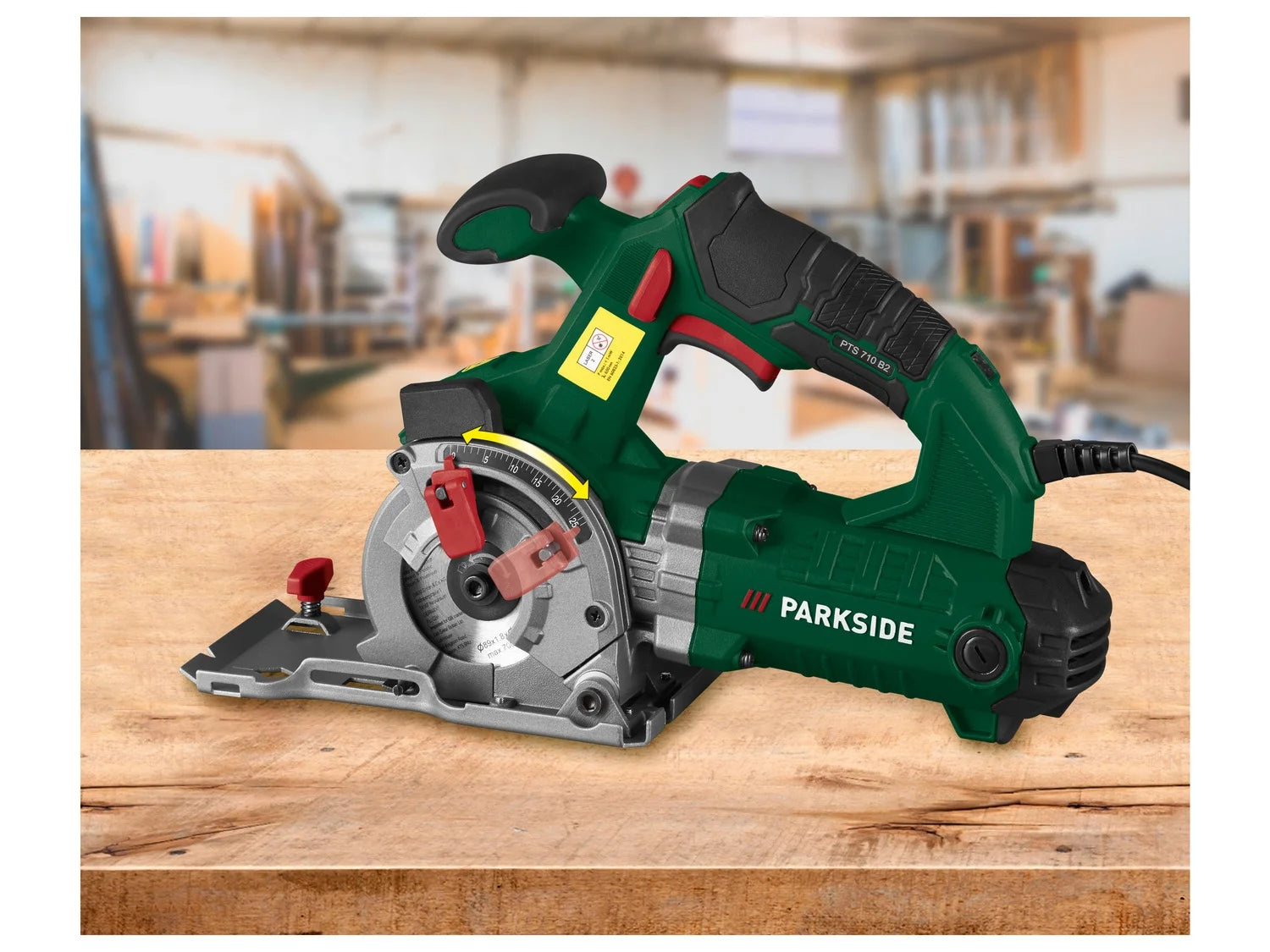 PARKSIDE® PTS 710 B2 Elektromos merülõfûrész 710W