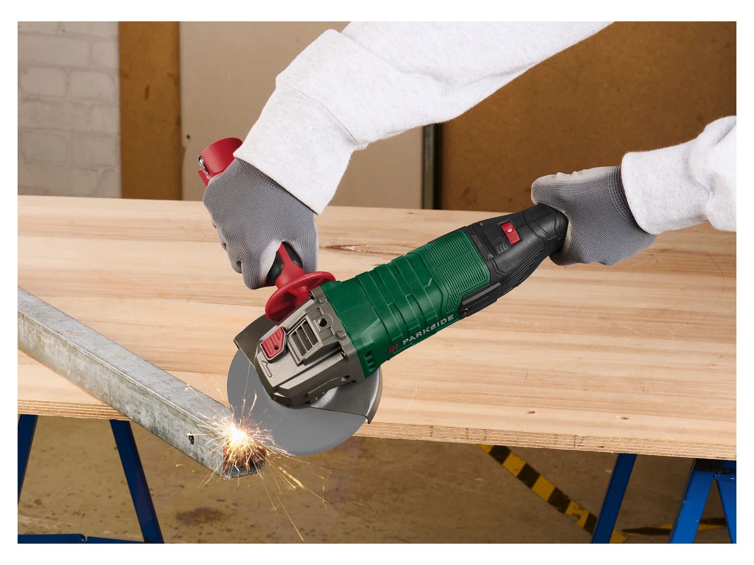 PARKSIDE® PWS 125 I8 Elektromos sarokcsiszoló fordulatszám szabályzóval 125 mm-es 1200W