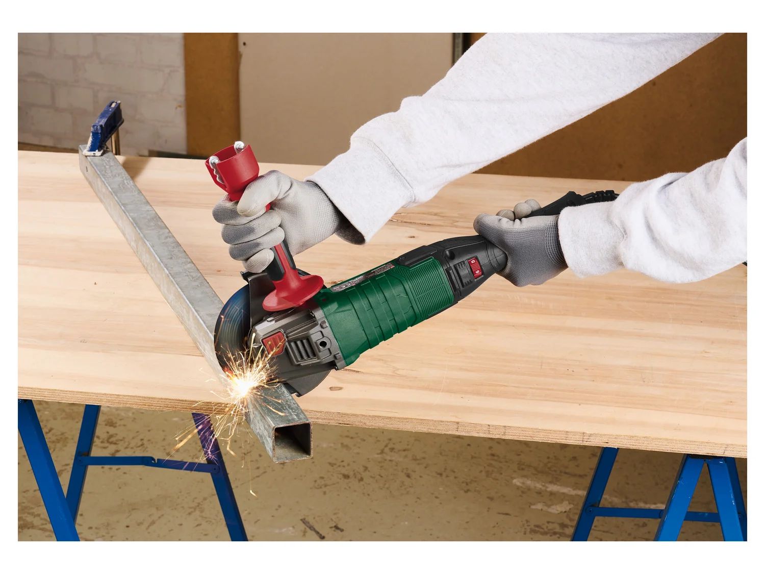 PARKSIDE® PWS 125 I8 Elektromos sarokcsiszoló fordulatszám szabályzóval 125 mm-es 1200W