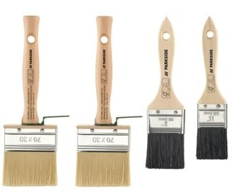 PARKSIDE® Festőecset készlet, 4 részes, lakkhoz, lazúrhoz és festékhez