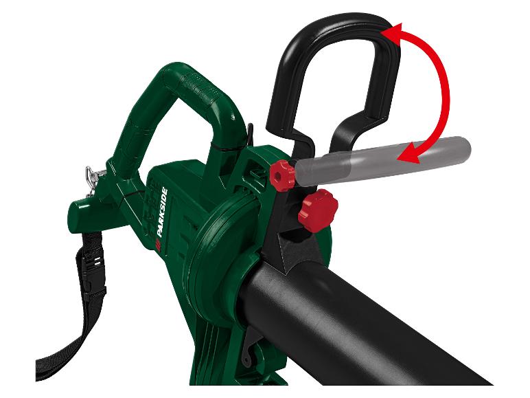 PARKSIDE® PELSB 3000 B2 - Elektromos levélfúvó/szívó 3 az 1-ben