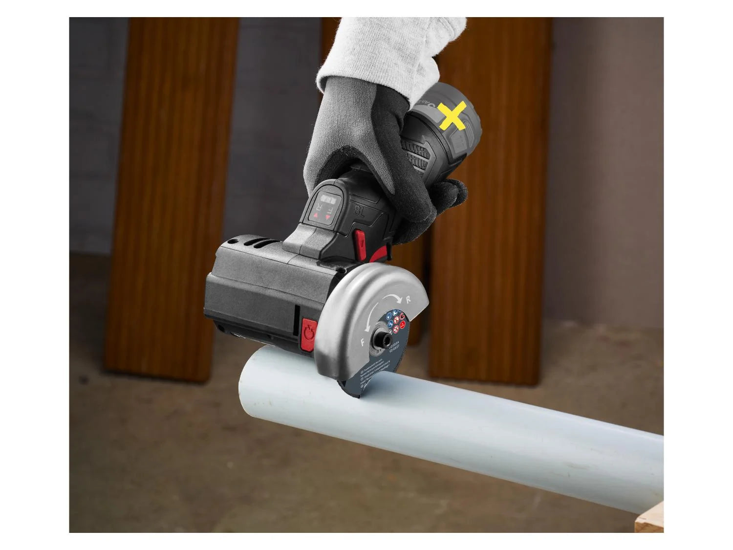 PARKSIDE PERFORMANCE® PPWSA 12 A1 akkumulátoros sarokcsiszoló (akku és töltõ nélkül)