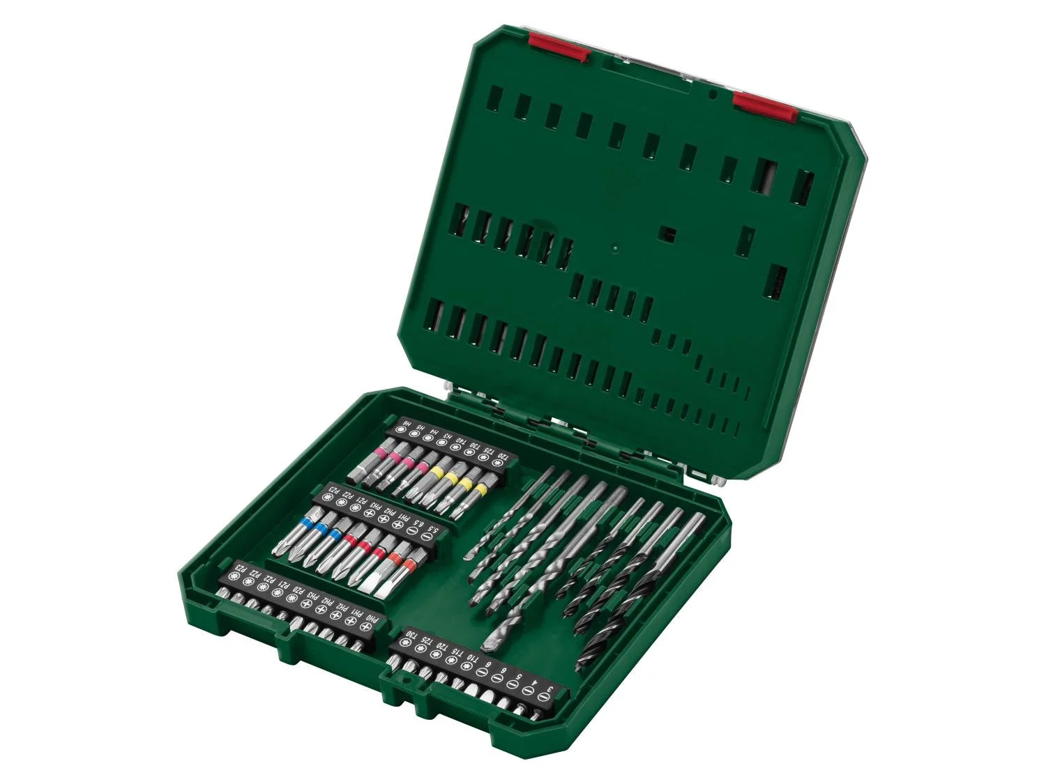 PARKSIDE® Fúró- és bitkészlet 2 szintes tárolódobozban