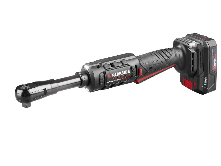 PARKSIDE PERFORMANCE® PARP 20-Li B2 Akkus racsnis csavarkulcs, 20 V, 75 Nm, 2 Ah akkumulátorral és töltővel