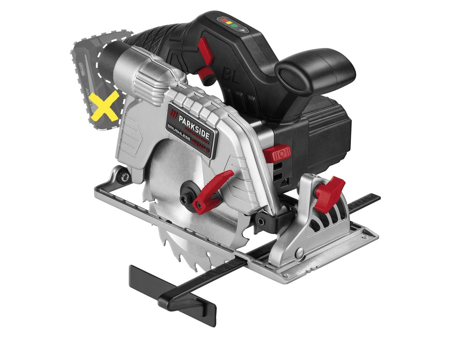 PARKSIDE® 12 V PHKSAP 12 B2 akkus kézi körfŰrész (akku és töltõ nélkül)