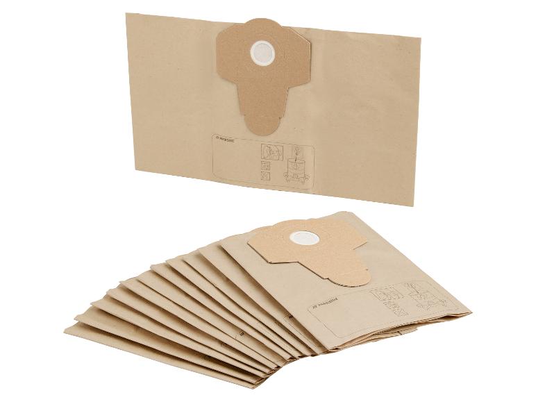 PARKSIDE® PFT 20 A1 Papír porzsák, 20 literes porszívóhoz, 12 db, PWD és PNTS kompatibilis