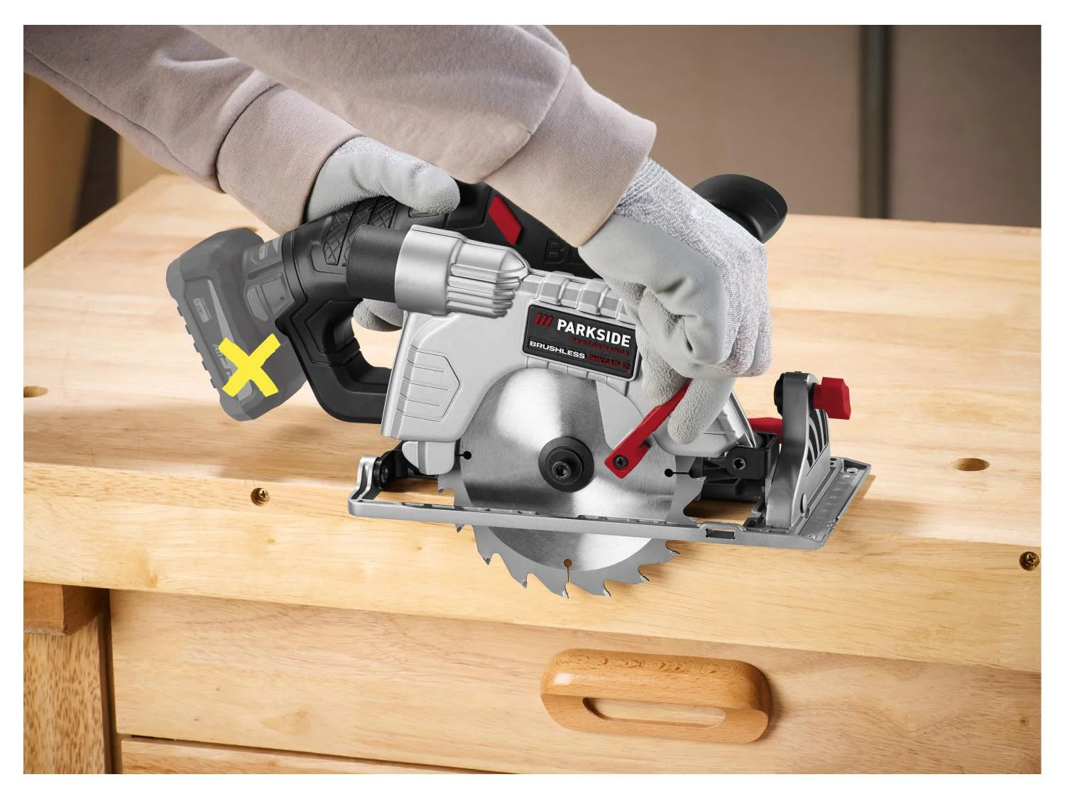 PARKSIDE® 12 V PHKSAP 12 B2 akkus kézi körfŰrész (akku és töltõ nélkül)