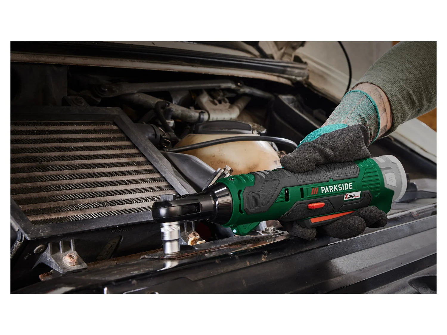 PARKSIDE® 12 V PAR 12 B1 akkus racsnis csavarbehajtó (akkumulátor nélkül)