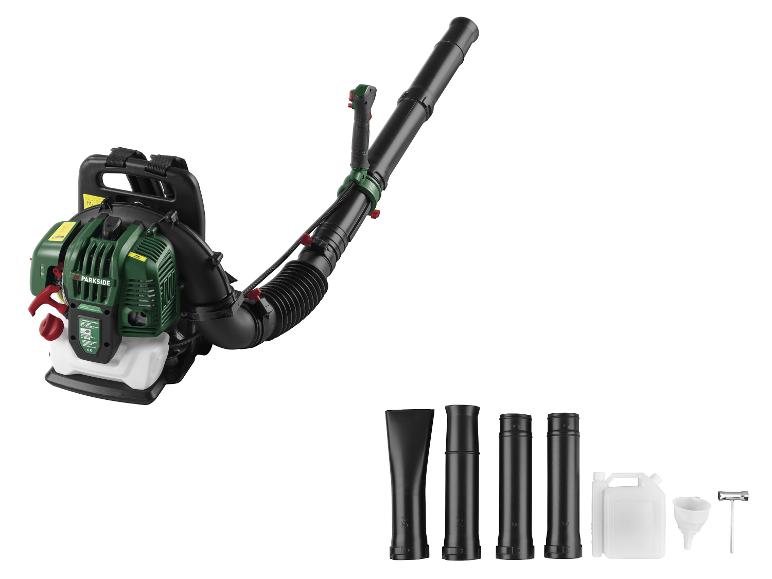 PARKSIDE® PBRLB 52 A1 Benzines háti lombfúvó, 1600 W, 750 m³/h, 290 km/h