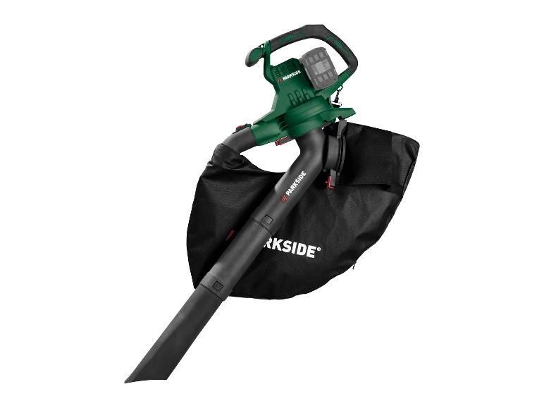 PARKSIDE® PLSA D3 akkus lombszívó és lombfúvó, 40 V, 3 az 1-ben – akkumulátor nélkül