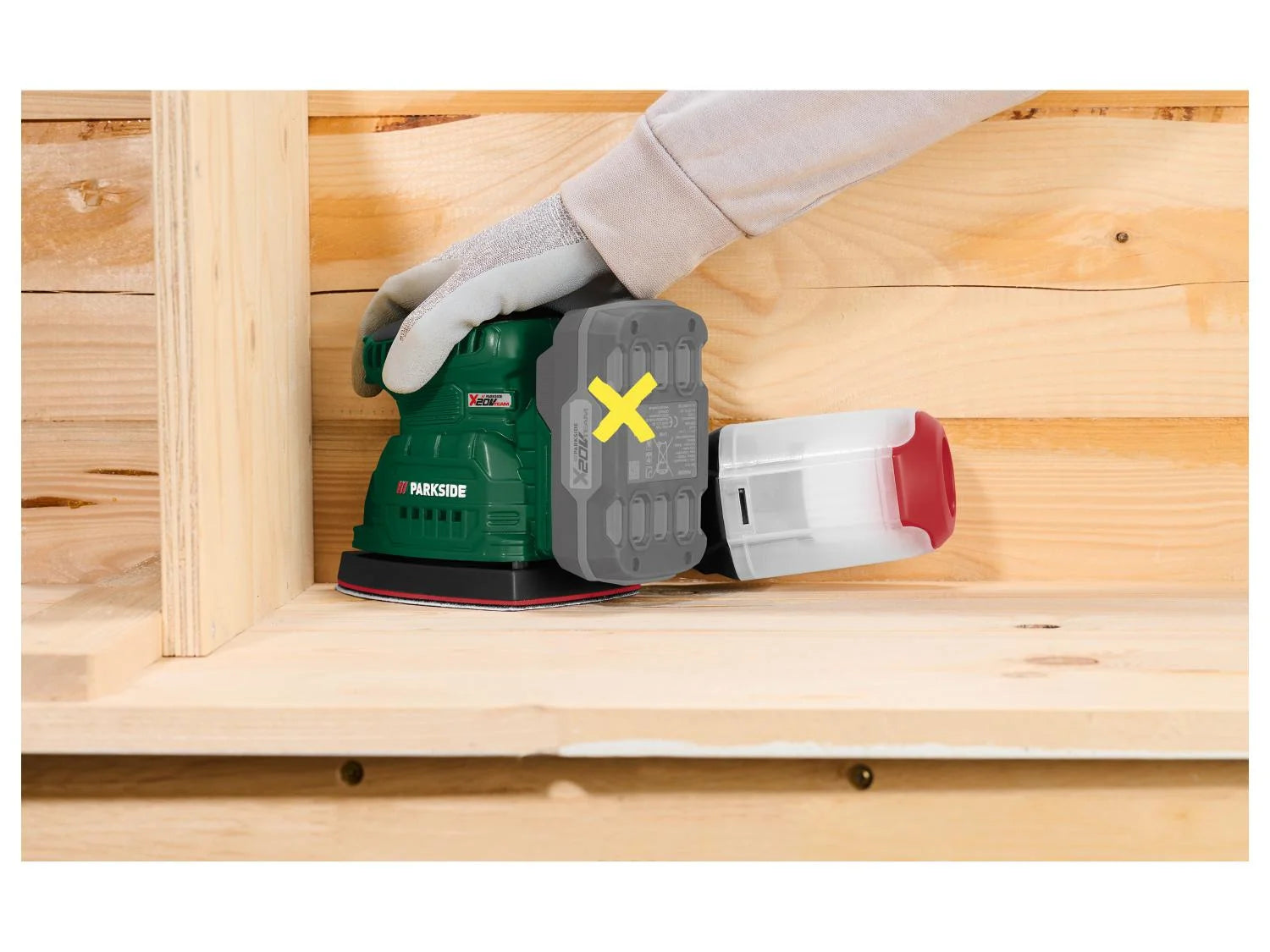 PARKSIDE® 20 V PAMSG 20-Li B1 multicsiszoló (akku és töltõ nélkül)