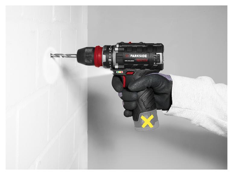 PARKSIDE PERFORMANCE® PBSPA 12 E4 Akkus fúró-csavarozó, 12 V, 35 Nm – akkumulátor nélkül