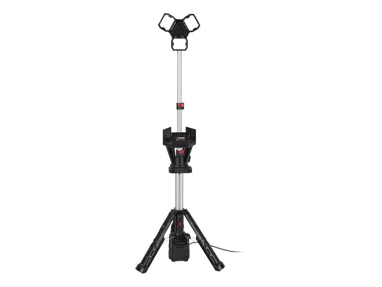 PARKSIDE PERFORMANCE® PPLSA 20-Li A1 Akkus LED munkalámpa, 6000 lm, 2 m teleszkópos állvánnyal, hálózatról is működtethető – akkumulátor nélkül