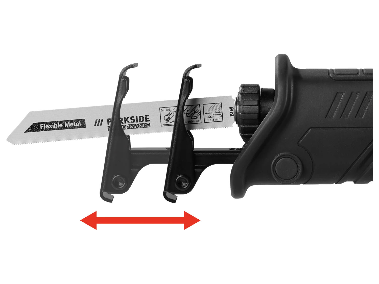 PARKSIDE® PERFORMANCE PSSAP 2028 B2  Akkumulátoros kardfûrész (akku és töltõ nélkül)