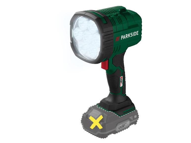 Akkumulátoros LED kézi reflektor 20 V PHLA 20-Li A1 - akkumulátor nélkül