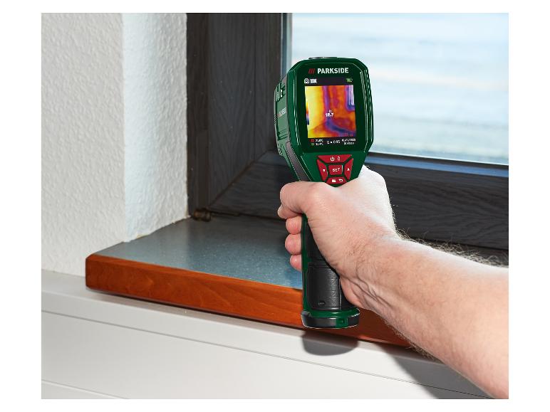 PARKSIDE® PWBKA B2 GRS hőkamera, -20–1000 °C, 2,8″ TFT kijelző