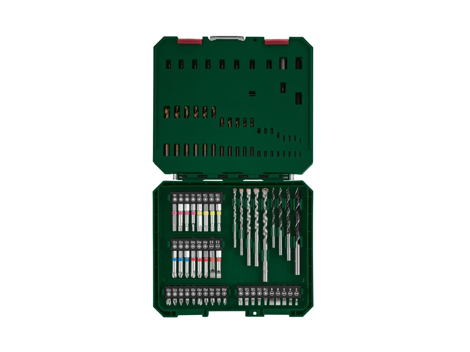 PARKSIDE® Fúró- és bitkészlet 2 szintes tárolódobozban