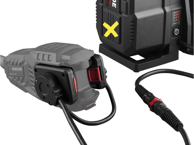 PARKSIDE PERFORMANCE® PPRA 20 B1 akkumulátoros hátizsák, 20/40 V – akkumulátor nélkül