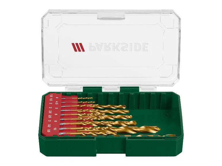PARKSIDE® HSS spirálfúró készlet 15 részes