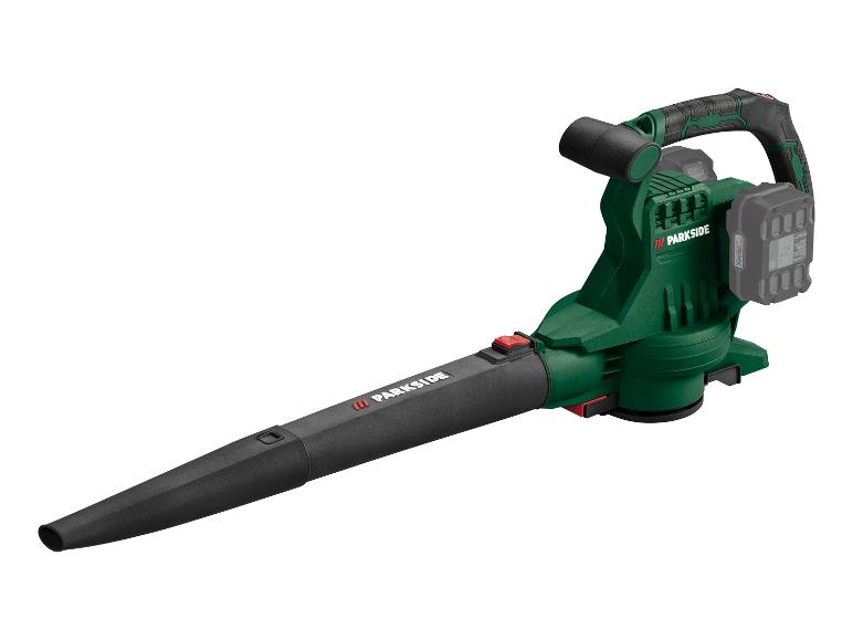 PARKSIDE® PLSA D3 akkus lombszívó és lombfúvó, 40 V, 3 az 1-ben – akkumulátor nélkül