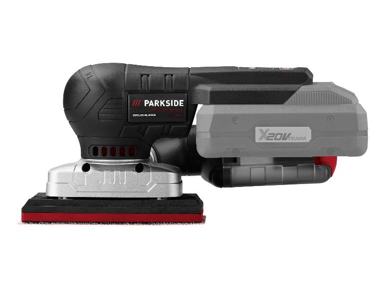 PARKSIDE PERFORMANCE® PAMSP 20-Li A1 akkus multifunkciós rezgőcsiszoló, 20 V – akku nélkül