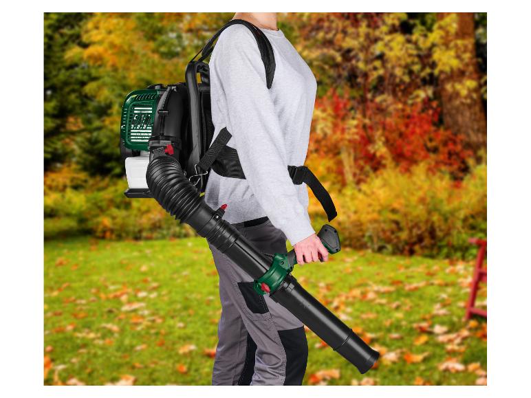 PARKSIDE® PBRLB 52 A1 Benzines háti lombfúvó, 1600 W, 750 m³/h, 290 km/h
