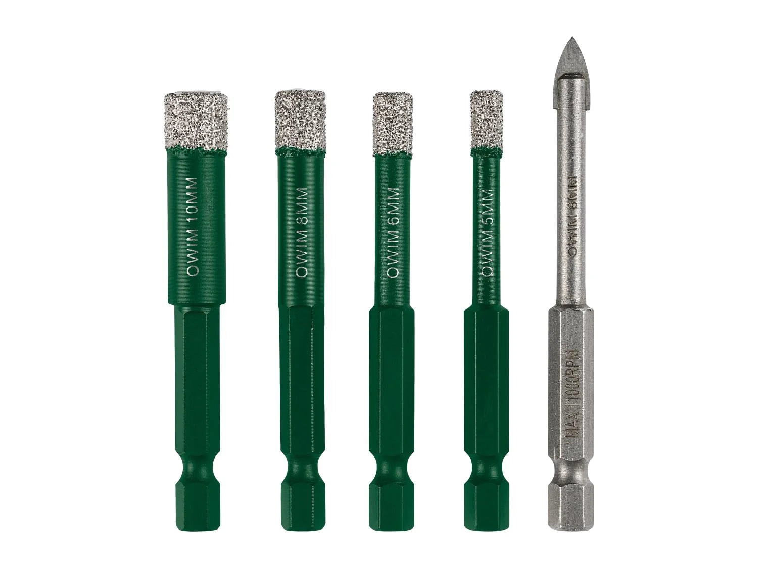 PARKSIDE®  Gyémánt hatszárú csempefúró készlet