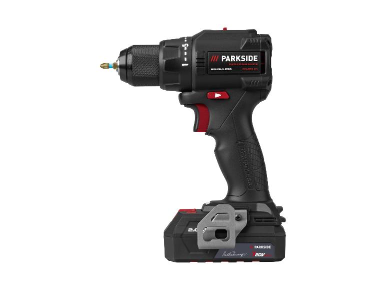 PARKSIDE PERFORMANCE® PPABSS 20-Li A1 akkus fúró-csavarozó Signature Edition, 20 V, 2 Ah, 60 Nm – Arnold Schwarzenegger limitált kiadás