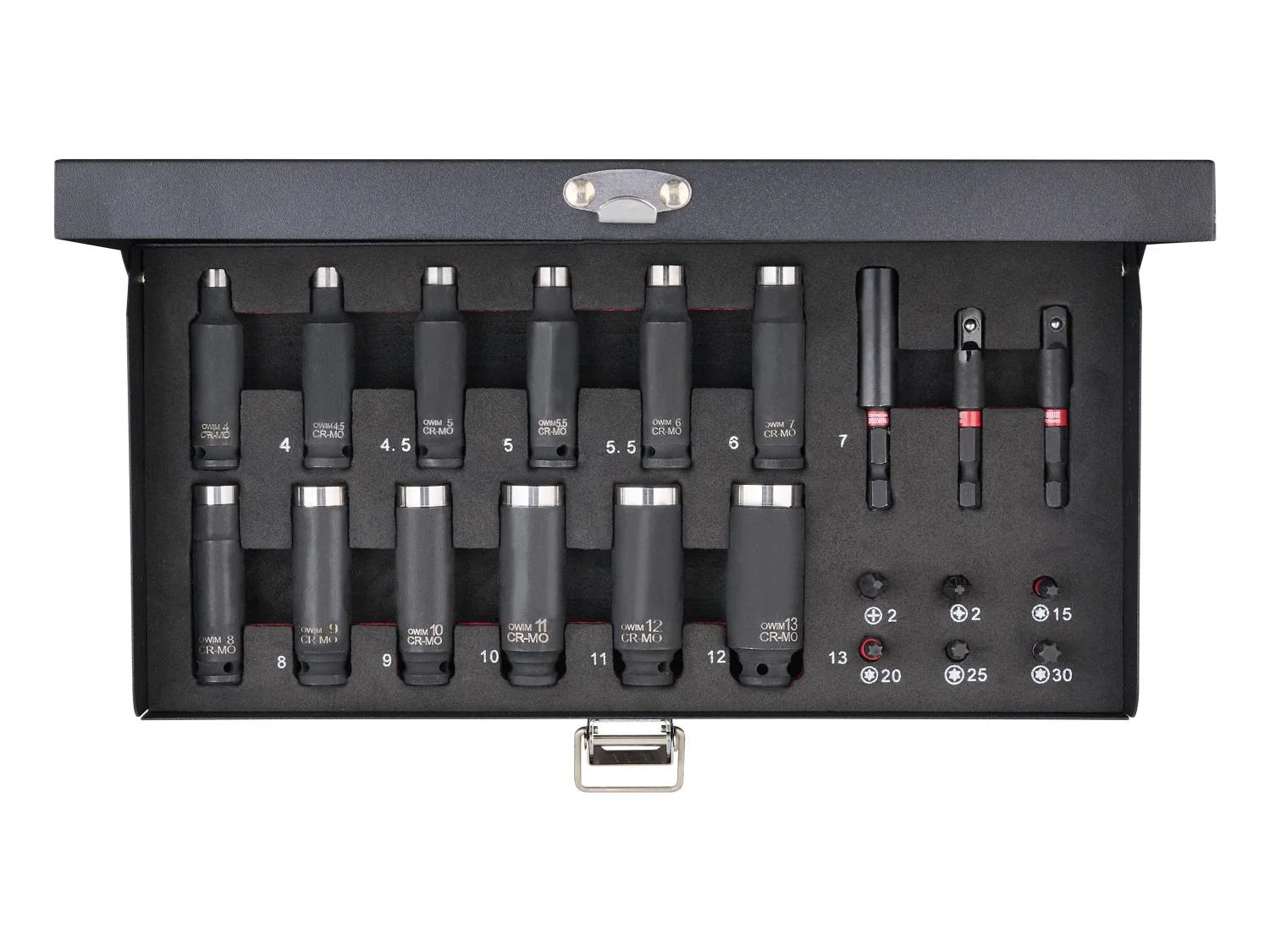 PARKSIDE PERFORMANCE® PSS 21 A1 dugókulcs és bit készlet