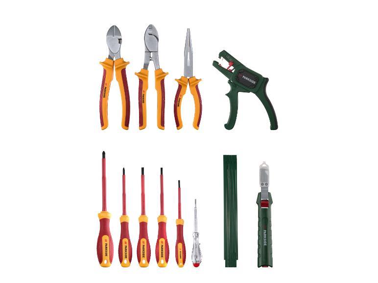 PARKSIDE® villanyszerelő szerszámkészlet, 1000 V, 13 részes