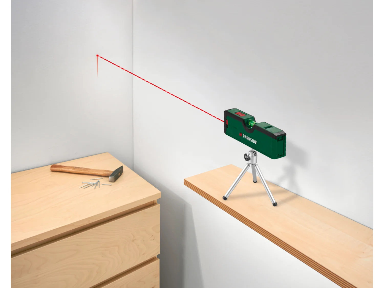 PARKSIDE® PLW A6 Lézeres vízmérték