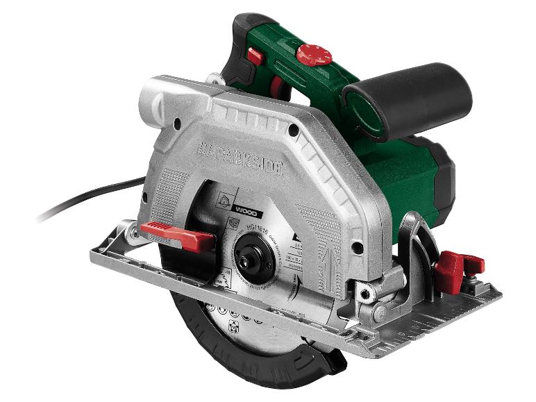 PARKSIDE® PHKS 1350 E4 Kézi körfűrész, 1350 W, Ø190 mm, 2 fűrészlappal