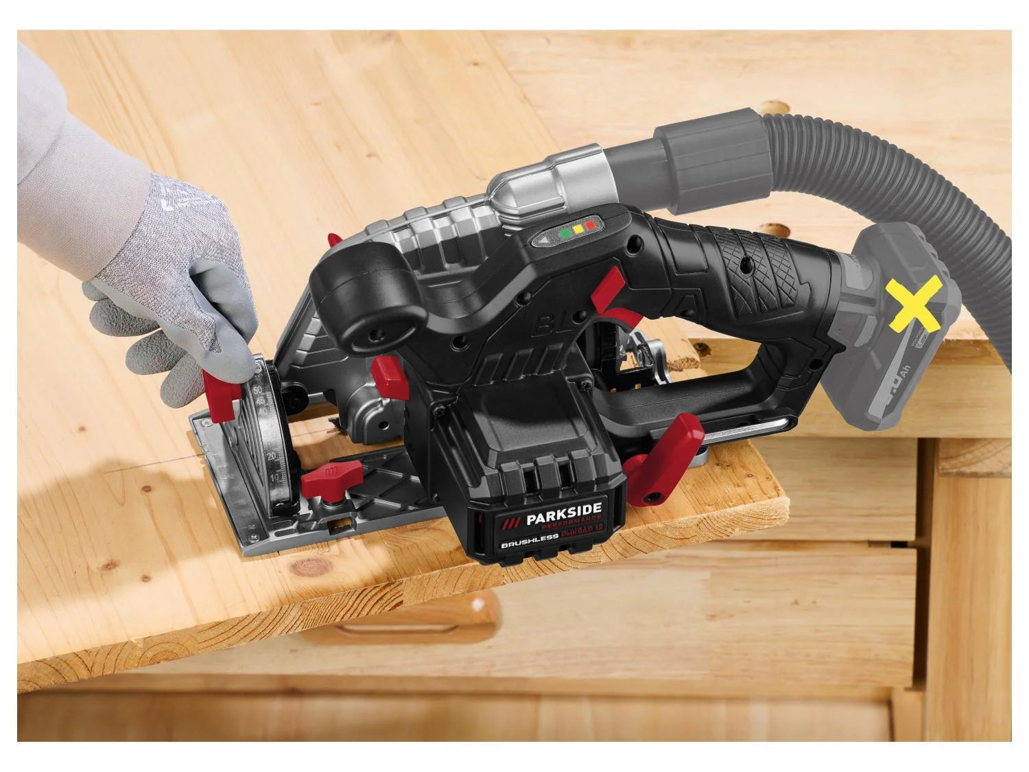 PARKSIDE® 12 V PHKSAP 12 B2 akkus kézi körfŰrész (akku és töltõ nélkül)