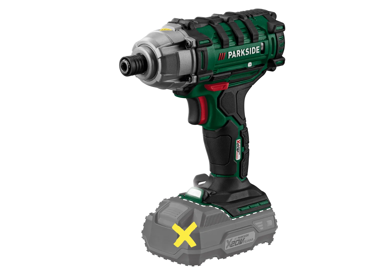 PARKSIDE® PDSSA 20-Li B2 Akkus ütvecsavarozó (akkumulátor nélkül)