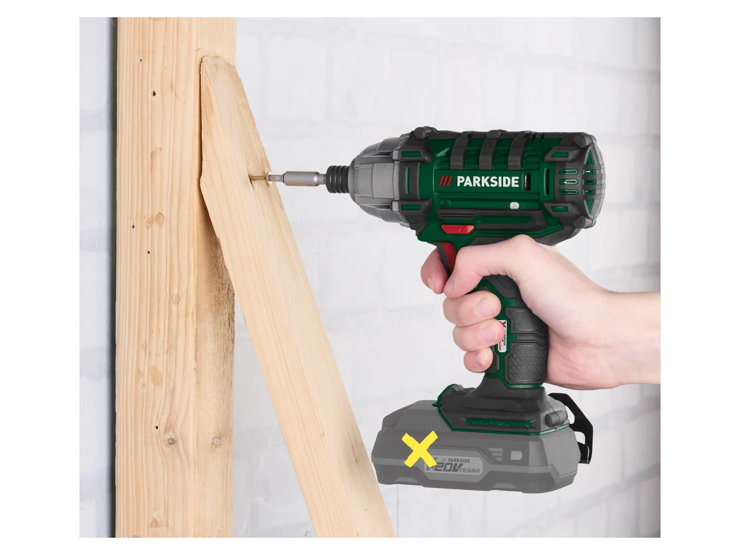 PARKSIDE® PDSSA 20-Li B2 Akkus ütvecsavarozó (akkumulátor nélkül)