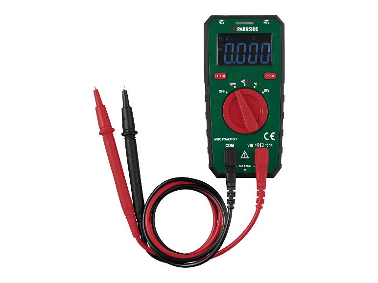 PARKSIDE® Digitális multiméter, 600 V, CAT III, NCV, Auto-Range