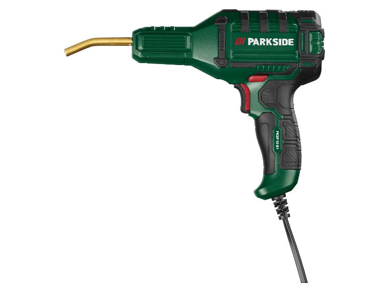 PARKSIDE® PKSP 50 B1 Műanyaghegesztő pisztoly készlet, 50 W, 680 °C, 200 db hegesztőkapoccsal, kofferben