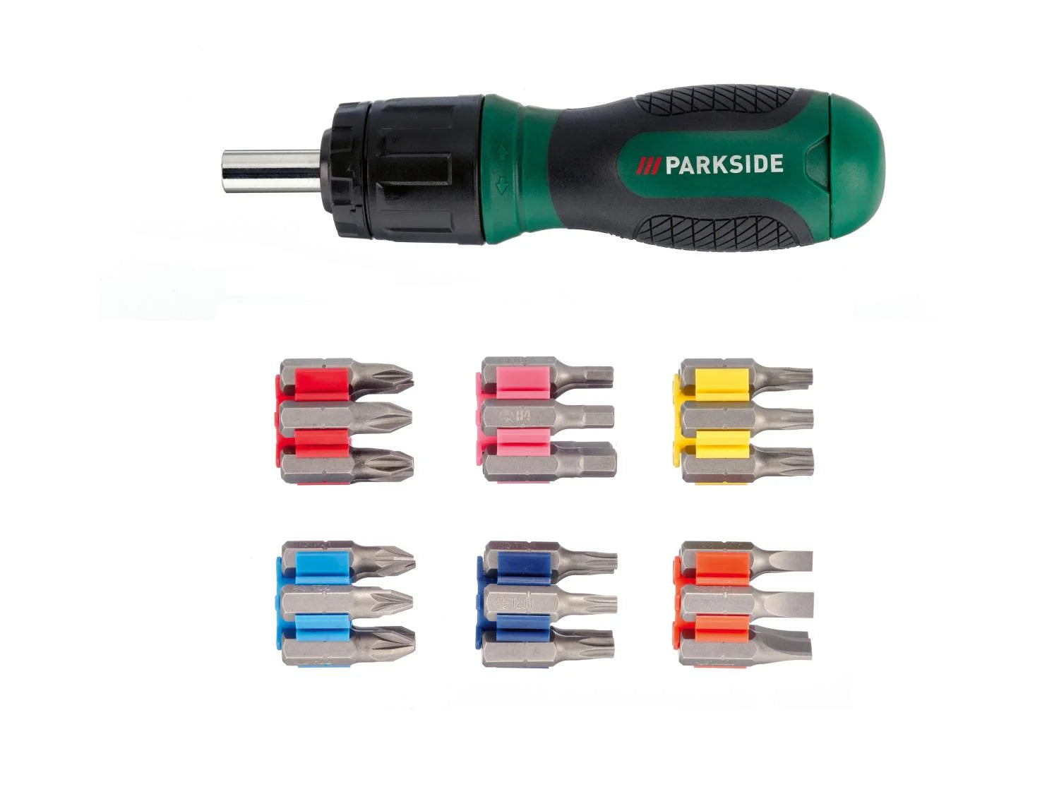 PARKSIDE® PSRB 31 A1 Racsnis csavarhúzó bitkészlettel