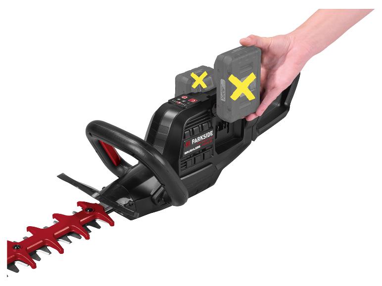 PARKSIDE PERFORMANCE® PPAHS 40 A1 akkus sövényvágó, 40 V, 61 cm – akkumulátor nélkül