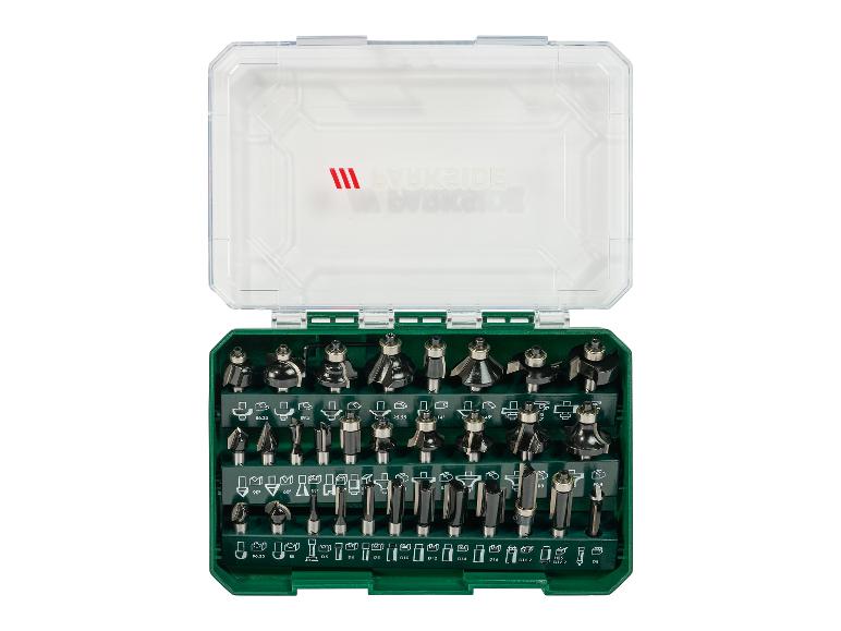 PARKSIDE® PFB 30 A1 Marófej készlet felsőmaróhoz, 8 mm, 30 részes