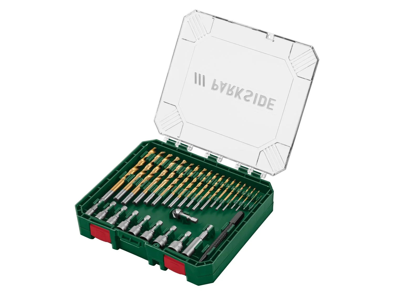 PARKSIDE® Fúró- és bitkészlet 2 szintes tárolódobozban
